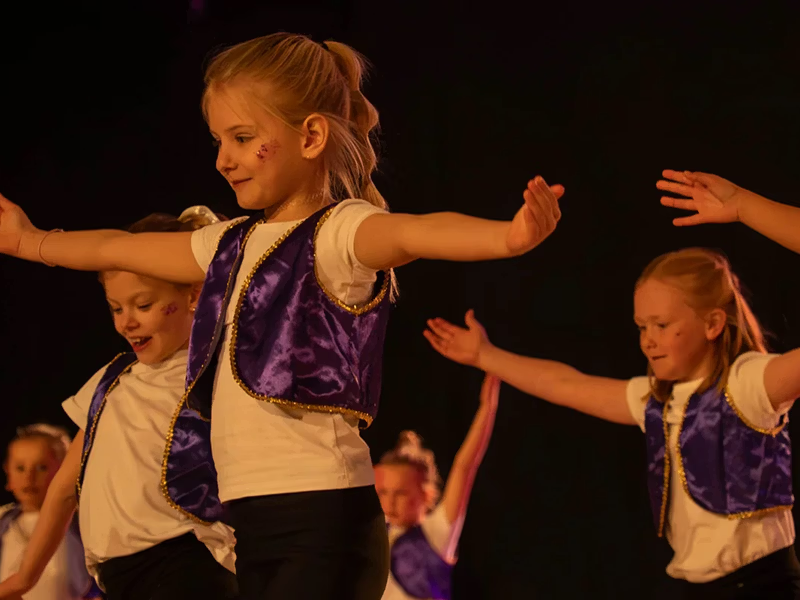 Optreden streetdance groep